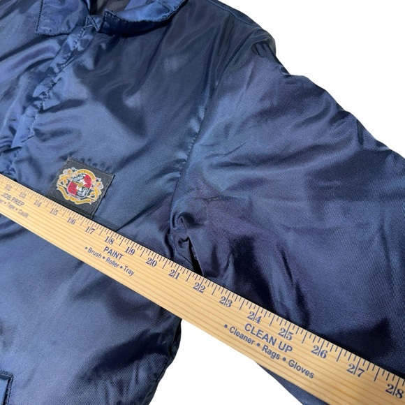 Vintage 90s Stearns Flotation Coast Guard PFD III Hooded Full Zip Coat Jacket - Picture 3 of 7